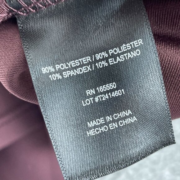 32° Heat Womens Burgundy Hoodie M Polyester/Spandex Blend NWT 3670 - Picture 5 of 9